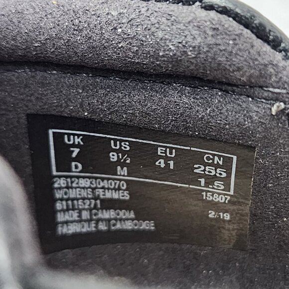 Clarks Size US 9.5 UK 7 Womens Black Cheyn Leather Slip On Loafers Comfort NEW - Picture 3 of 8